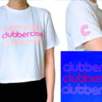 CLUBBERCISE-OUTLINES-WhiteTee-ShopPhoto (1)