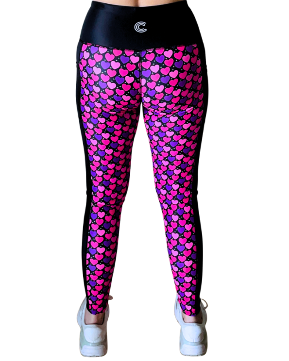 SONIQUE HEART Leggings Back