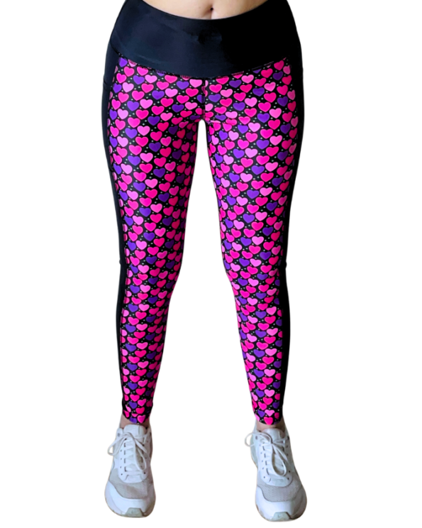 SONIQUE HEART Leggings Front