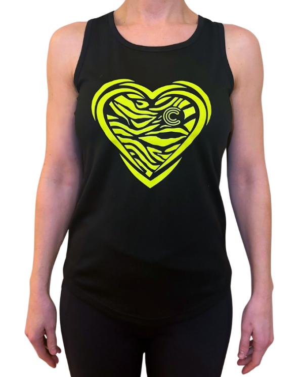 SONIQUE ZEBRA Racerback Front