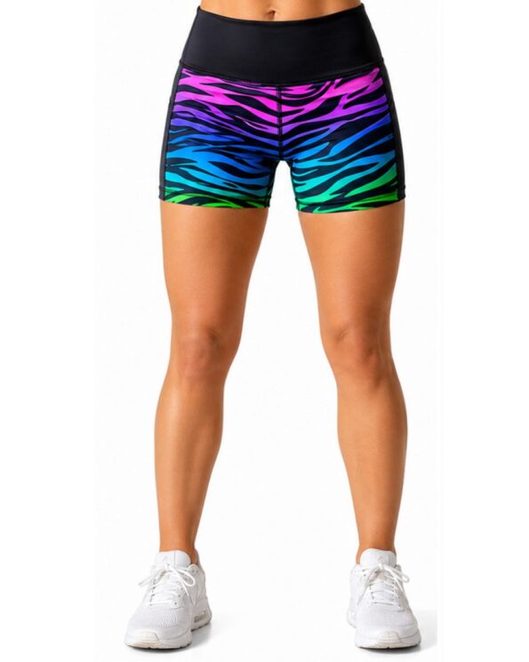 SONIQUE ZEBRA Shorts Front