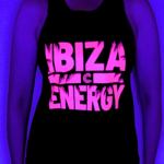 IBIZA PALM BLACK Tee Shop Collage