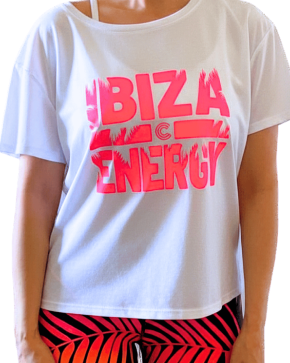 IBIZA ENERGY WHITE TEE