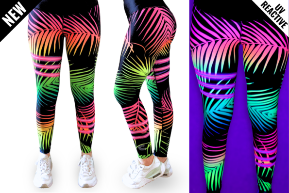 IBIZA PALM Leggings Shop Collage