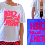 IBIZA PALM WHITE Tee Shop Collage