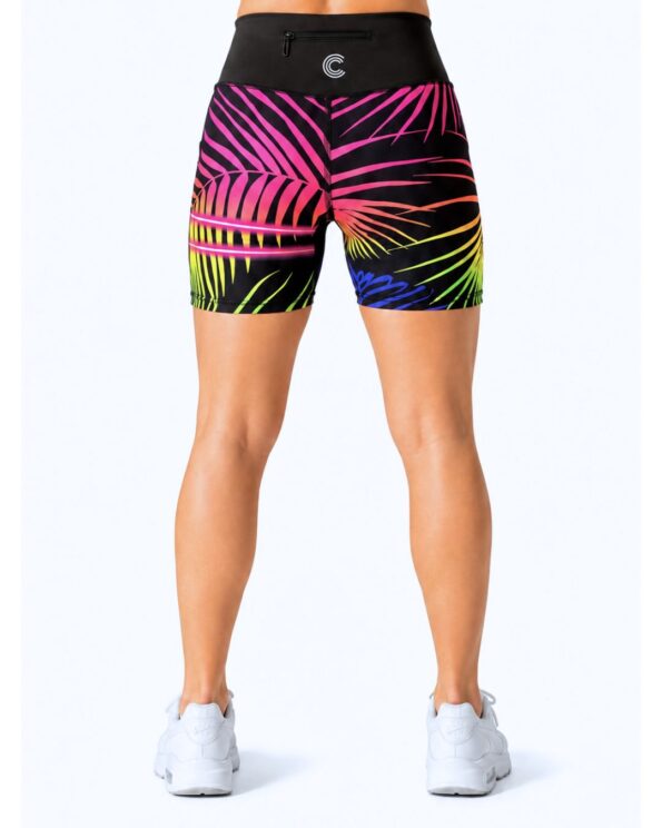 NEON PALMS Shorts Back